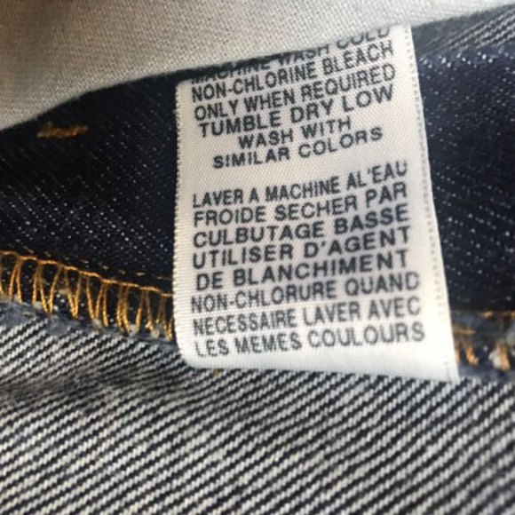 Ralph Lauren Polo Jeans Saturday Size 30W x 30L Straight Leg Blue Y2K NWOT - Picture 9 of 10